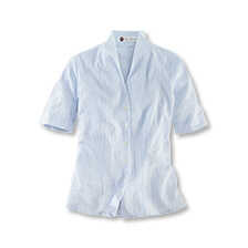 Thumbnail zu Seersucker-Kelchkragenbluse