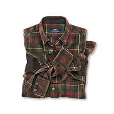 Karohemd mit rmelpatches