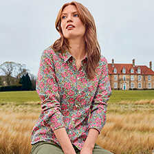 Alernatives Thumbnail 3 zu Liberty-Bluse mit Rosen