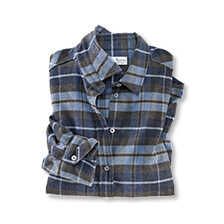 Alernatives Thumbnail 2 zu Blaues Karo-Overshirt