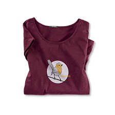 Damen-T-Shirt Red Robin