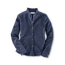 Alernatives Thumbnail 1 zu Flanellbluse mit R�schenkragen