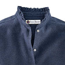 Alernatives Thumbnail 2 zu Flanellbluse mit R�schenkragen