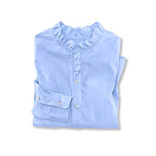 Alernatives Thumbnail 1 zu Rschenbluse mit Stehkragen