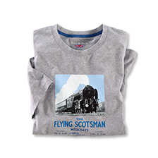 Alernatives Thumbnail 1 zu T-Shirt Flying Scotsman Timetable