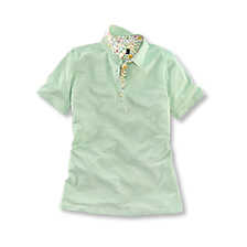 Alernatives Thumbnail 1 zu Poloshirt mit Bubikragen & Liberty-Print