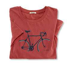 Alernatives Thumbnail 1 zu Shirt Bike Sunset aus Bio-Baumwolle
