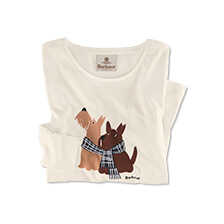 Langarmshirt mit Scottish Terrier Hunden