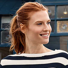 Alernatives Thumbnail 4 zu Streifenpullover Bristol Bio-Baumwolle