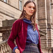 Alernatives Thumbnail 4 zu Roter Geelong-Cardigan Ardallie