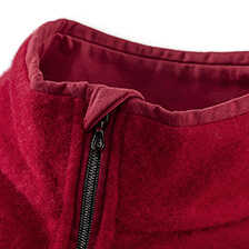 Alernatives Thumbnail 1 zu Rote Walkjacke mit Stehkragen