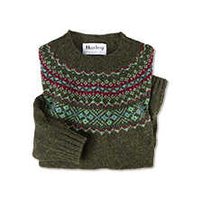 Fair-Isle-Pullover Donegalgarn