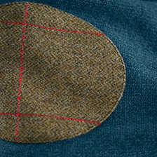 Alernatives Thumbnail 2 zu Lambswool-v-Neck-Pullover mit rmelpatches