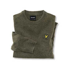 Alernatives Thumbnail 1 zu Lambswool-Rundhalspullover