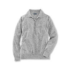 Alernatives Thumbnail 1 zu Merino-Polo-Pullover im Collegestyle