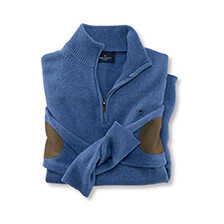 Lambswool-Troyer mit rmelpatches