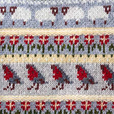 Alernatives Thumbnail 4 zu Fair-Isle-Strickjacke Sheep and Robins
