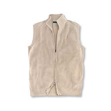 Strickweste mit Stehkragen