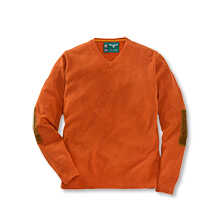 Alernatives Thumbnail 2 zu Lambswool-Pullover mit Harris Tweed