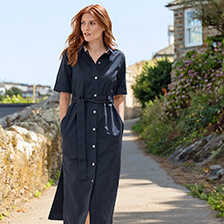 Alernatives Thumbnail 1 zu Hemdblusenkleid