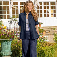 Alernatives Thumbnail 1 zu Damen-Leinenhose