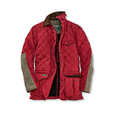 Rote Steppjacke Country
