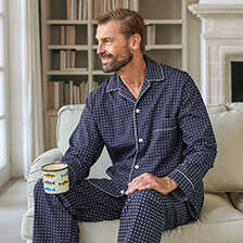 Alernatives Thumbnail 1 zu Herrenpyjama mit Grafikprint