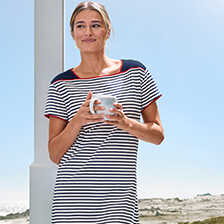 Alernatives Thumbnail 1 zu Superbequemes Nightshirt mit Streifen