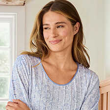 Alernatives Thumbnail 3 zu Jersey-Nachthemd Roses