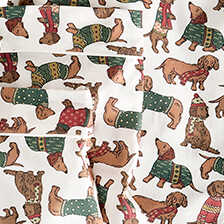 Alernatives Thumbnail 1 zu Weihnachts-Pyjama mit Dackel-Print