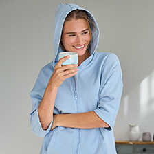 Alernatives Thumbnail 3 zu Homewear-Anzug aus Bio-Baumwolle