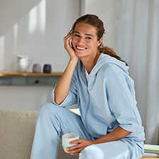 Alernatives Thumbnail 4 zu Homewear-Anzug aus Bio-Baumwolle