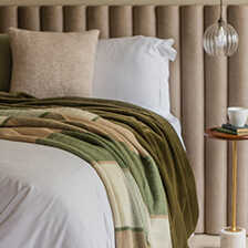 Alernatives Thumbnail 3 zu Schurwoll-Decke Forest Meadow