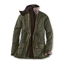 Kurze Damen-Steppjacke Polarquilt