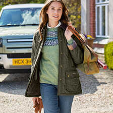Alernatives Thumbnail 2 zu Kurze Damen-Steppjacke Polarquilt