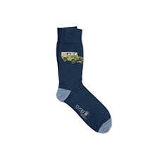 Corgi-Socken 'Landrover' in Blau