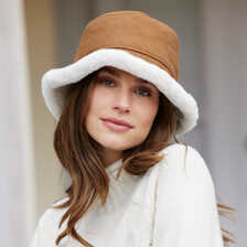 Lammfell-Hut für Damen
