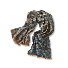 Alernatives Thumbnail 2 zu Jacquard-Wolltuch mit Paisleys