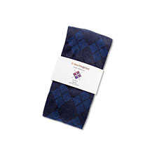 Strick-Strumpfhose mit Burlington-Muster