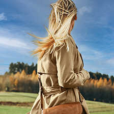 Alernatives Thumbnail 1 zu Leder-Umhngetasche