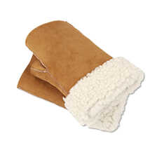 Lammfell- Handschuhe