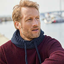 Alernatives Thumbnail 1 zu Fisherman-Strickkapuze