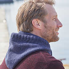 Alernatives Thumbnail 2 zu Fisherman-Strickkapuze