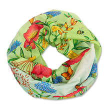 Alernatives Thumbnail 1 zu Groer Loopschal mit Blumen