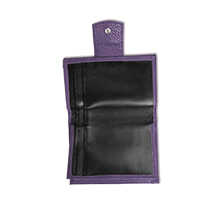 Alernatives Thumbnail 2 zu Lila Leder-Geldbrse