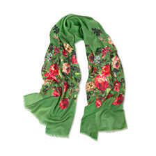 Alernatives Thumbnail 1 zu Wollschal mit Blumen