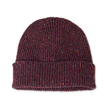 Thumbnail zu Rote Strickmtze Donegalgarn