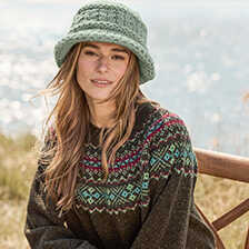 Alernatives Thumbnail 3 zu Irischer Aran-Strickhut