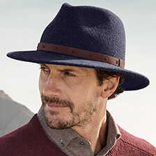 Wollfilz-Hut Filton im Feodora-Stil