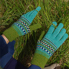 Alernatives Thumbnail 2 zu Fair-Isle-Handschuhe
